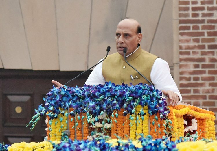 In a phone discussion with his Russian colleague, Rajnath Singh issues a warning against nuclear weapons
