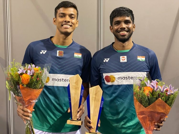 Chirag Shetty and Rankireddy win their first BWF Super 750 title at the French Open