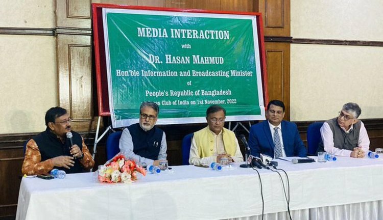 Hasan Mahmud, Bangladesh's Minister of Information, claims that CAA is an internal concern for India