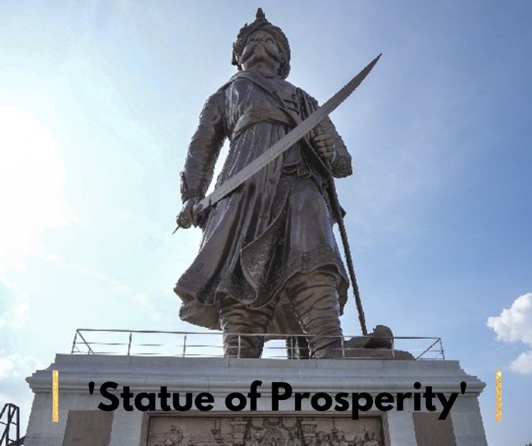 Watch: 108-feet statue of Nadaprabhu Kempegowda's 'Statue of Prosperity' unveiled in Bengaluru by PM Modi