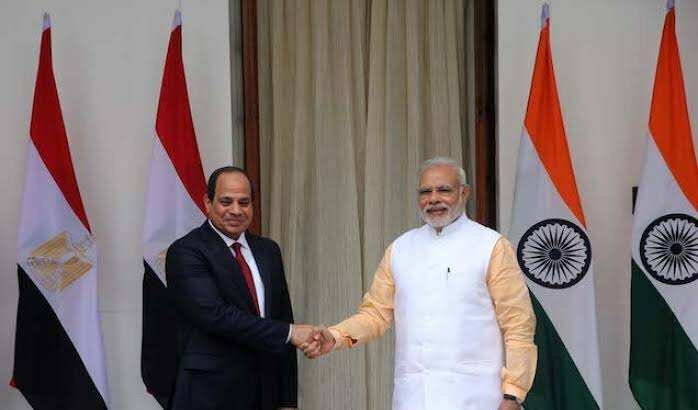 Abdel Fattah el-Sisi, the president of Egypt, was invited to Republic Day 2023 as the chief guest