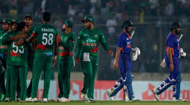 Despite a late Rohit Sharma reply, Bangladesh wins the ODI series