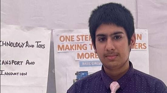 Amjot from Chandigarh receives recognition for a key that deters bike theft