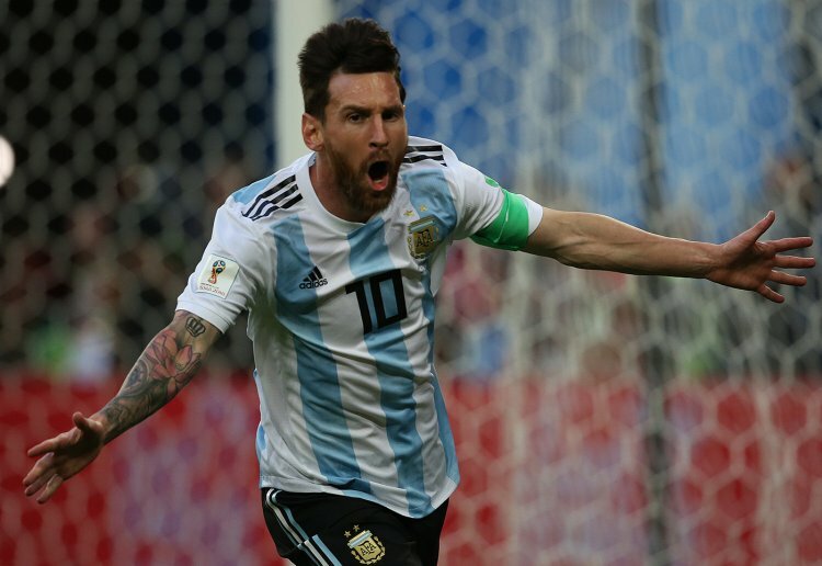 Lionel Messi stumbles and sobs as the exact moment he realised he had won the World Cup