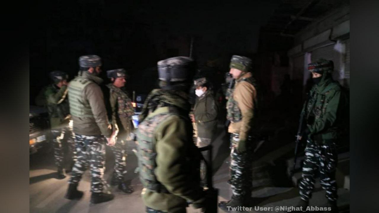 The Encounter At Sopore, An Unidentified Terrorist Gunned Down In The Operation, J&K
