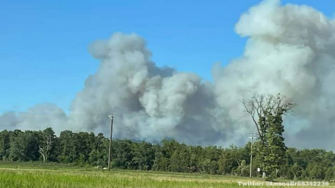 NJ Wharton State Forest Wildfire Burns At least 11,00 Of Acres, Non-Injuries were reported
