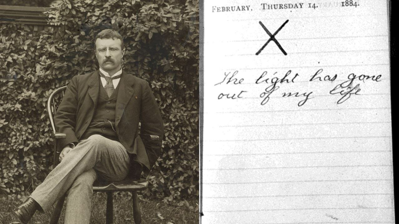 HISTORY: The Diary Of Theodore Roosevelt Revealed The Grief Of His Mother And Wife
