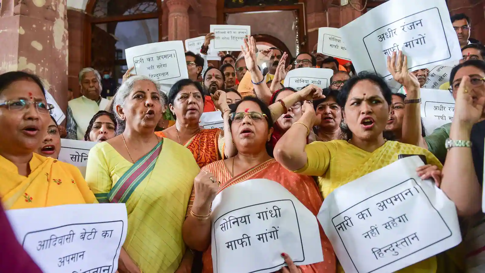 "Deliberate Sexist Abuse": Nirmala Sitharaman On "Rashtrapatni" Remark, Demands Apology