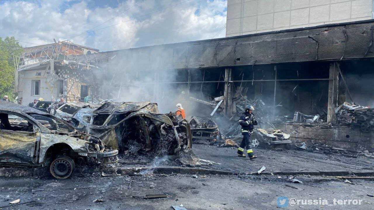 Russian Missiles That Struck The City Of Vinnytsia Had Killed 23 People And Wounded More Than 100 Others