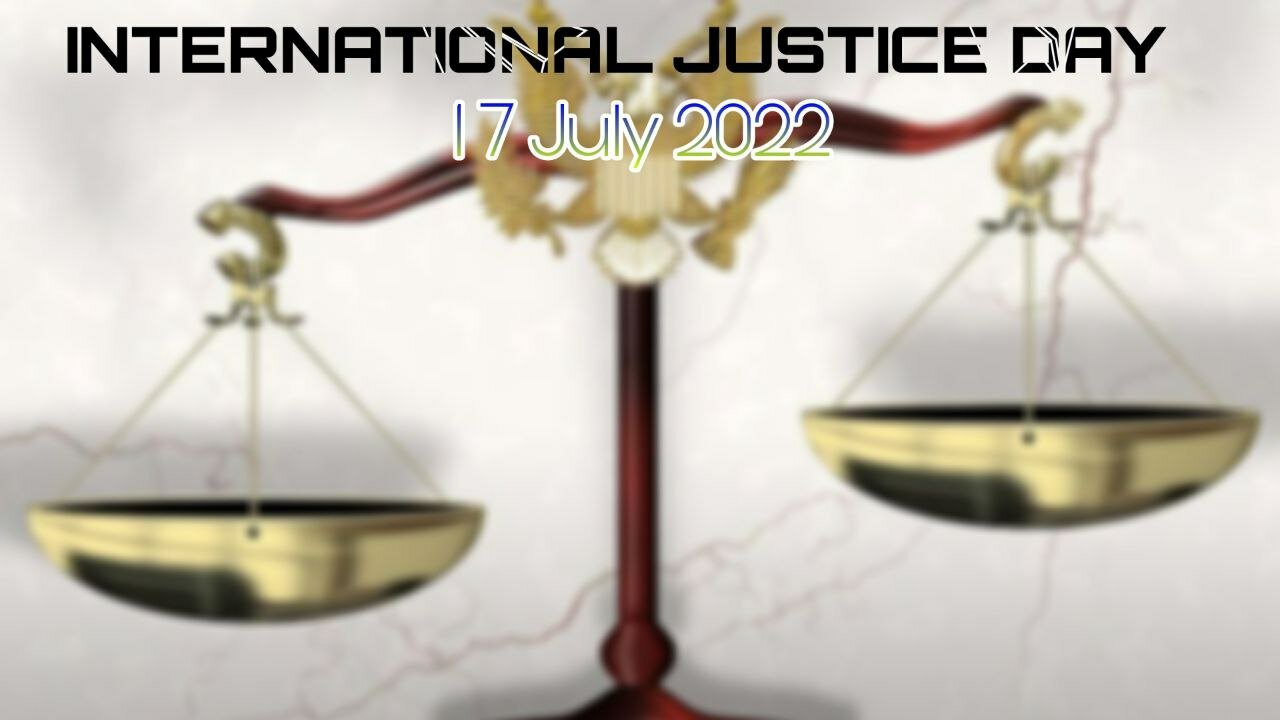 International Justice Day; This Day Aims To Unite And Support Justice For The Rights Of Victims.