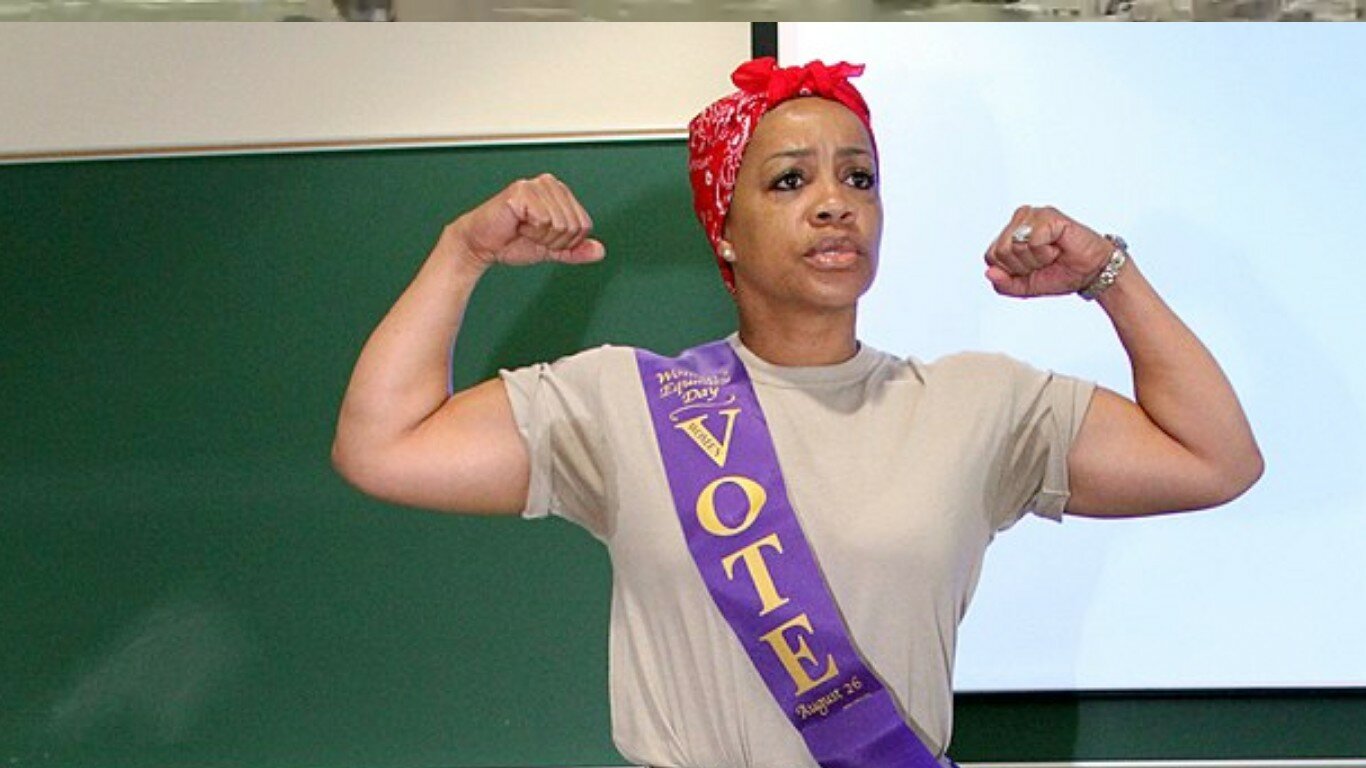 Women's Equality Day': "Gender equality today for a sustainable tomorrow."