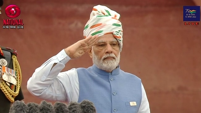 PM Address The Nation ,Outlined Five Resolutions as India Enters 'Amrit Kaal'