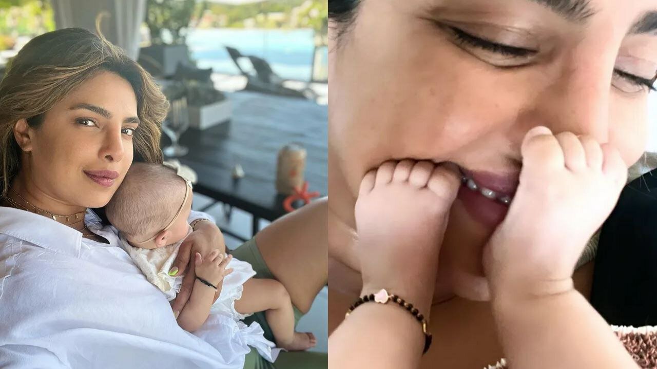 Desi Girl Priyanka Chopra Shares A Selfie With Her Adorable Daughter Multi Marie