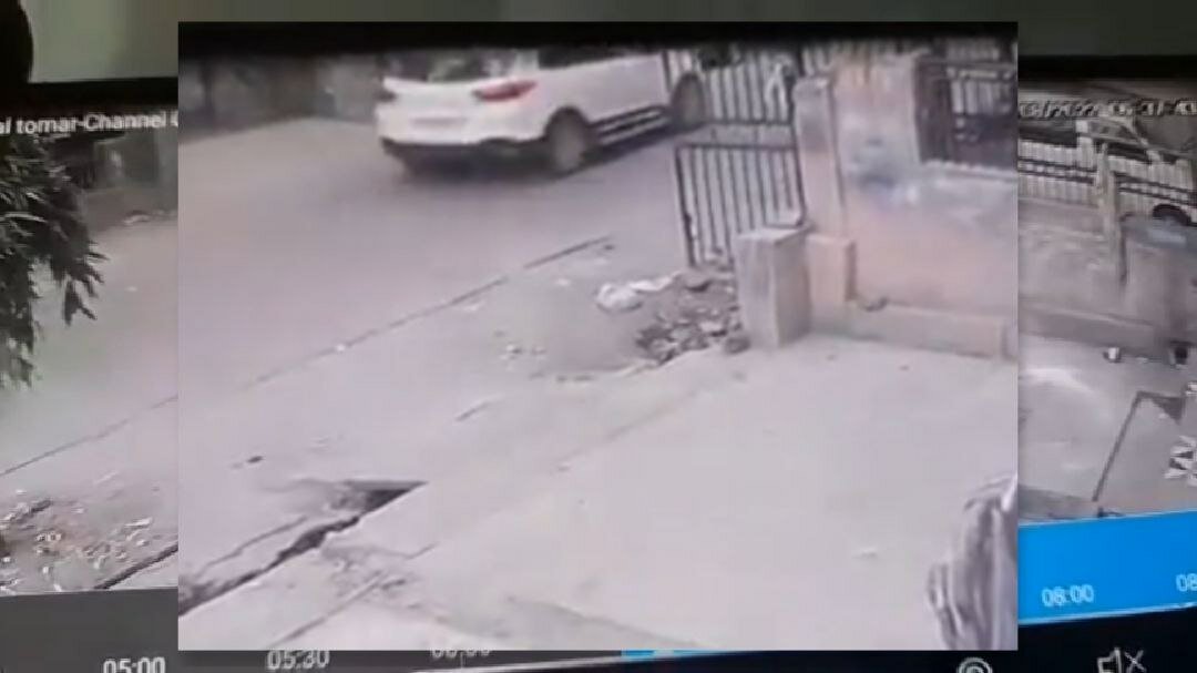 Elderly couple from Delhi hit by a four-wheeler in a rash driving case on Sunday