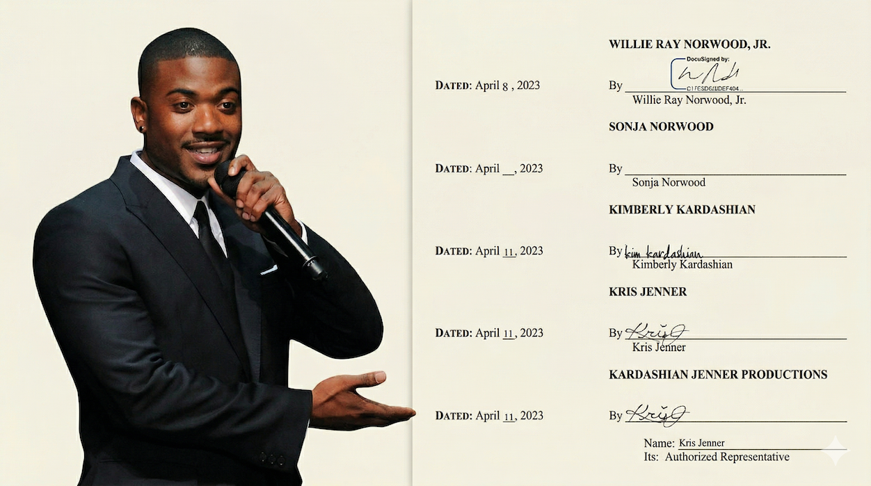 Confidential agreement reveals Kim Kardashian paid Ray J millions to keep quiet about a $100 million sex tape.